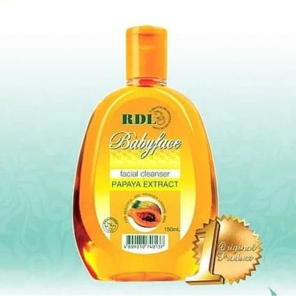 RDL FACIAL CLEANSER PAPAYA EXTRACT 150ML - FACIAL CLEANSER RDL PAPAYA
