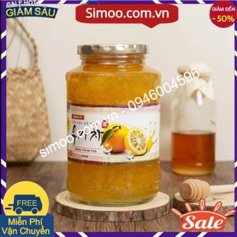 Mật Ong Chanh Vàng Hàn Quốc Hũ 1kg