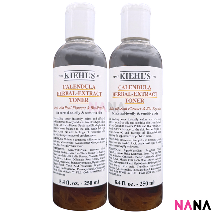 Kiehl's Calendula Herbal Extract Toner 250ml X2 [Delivery Time: 5-10 Days] ราคา 2,500 บาท*ส่งฟรี