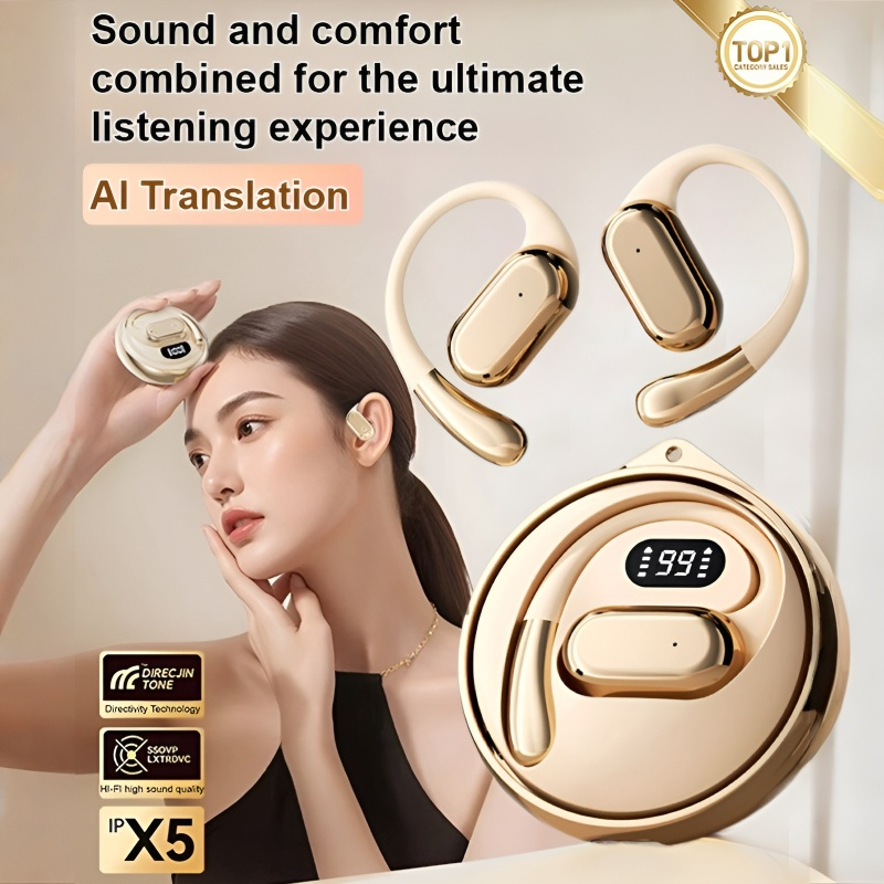 360° sond Smart Headphones wireless headset InEar Low latency Smart Fingerprints Ultralong battery life OnEar Bluetooth Headset wireless listening device
