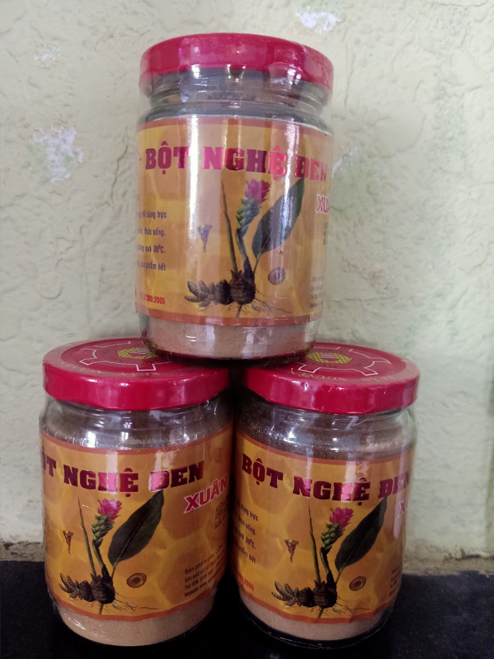Bột nghệ đen 100% xuân nguyên
