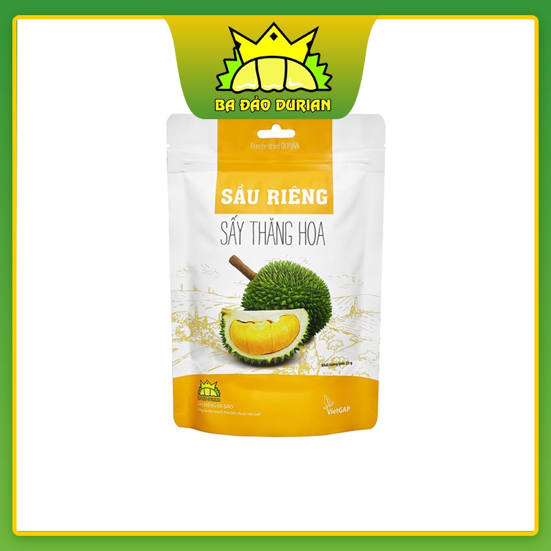 Sầu riêng sấy thăng hoa - ba đảo durian