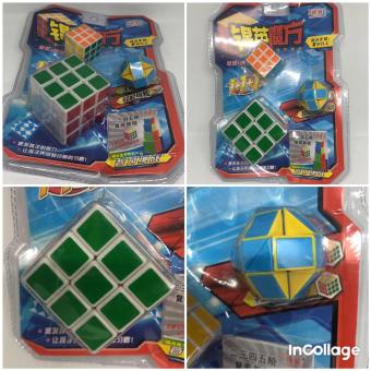 🌟Vỉ 1 chiếc rubik tặng kèm 2 chiếc rubik bé như hình