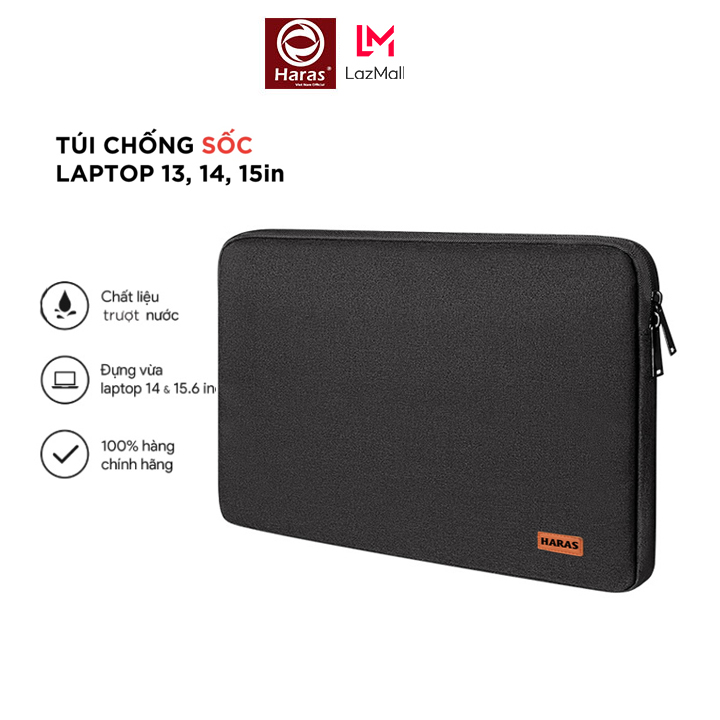 Túi Chống Sốc Laptop 13 inch 14 inch 15 inch HARAS TC001