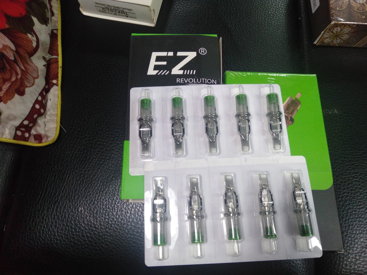 Vỉ 5 kim xăm ez máy pen 17m1 .vỉ 5 kim xăm hình cao cấp .kim xăm máy pen cao cấp