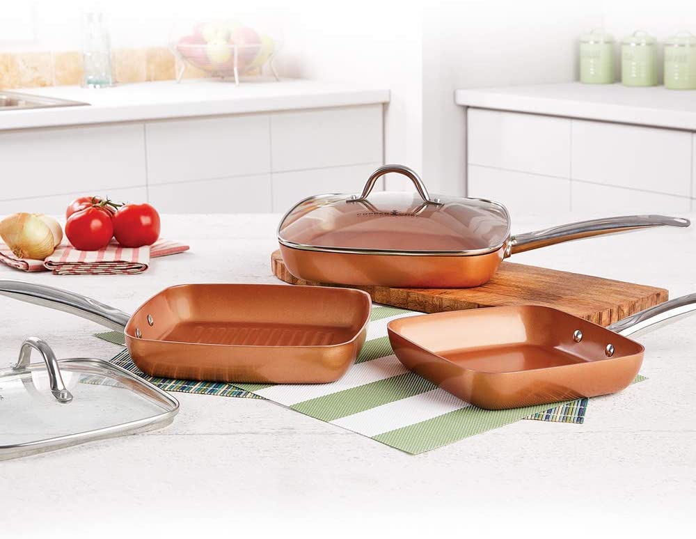 copper chef grill pan