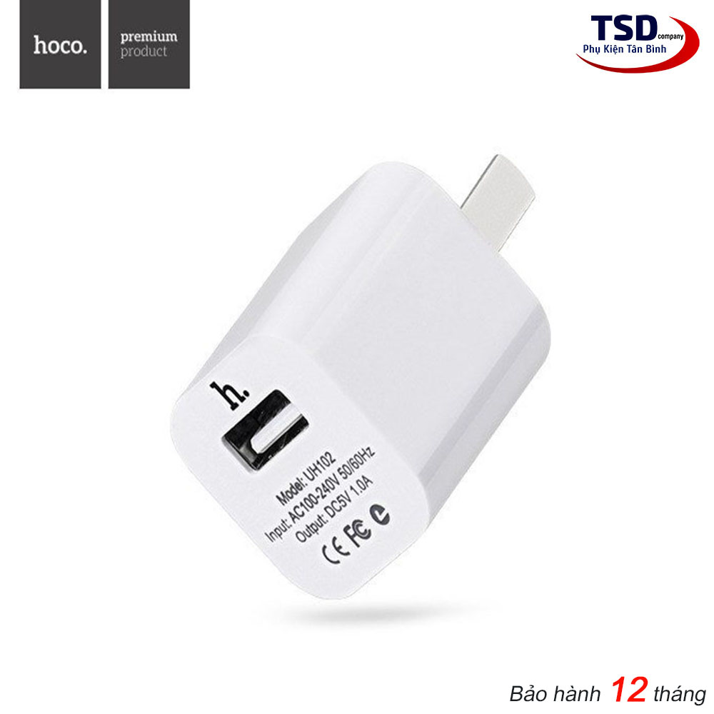 Củ sạc hoco 1a uh102 chính hãng
