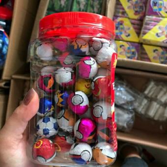 Lọ 80 Kẹo Bi Sô Cô La Hình Pokemon( Sỉ Đòi Trẻ Em,)