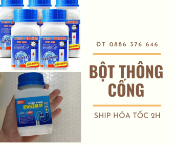 Bột thông Cống,Bột Thông Cống Cực MạnhThông Bồn Cầu Thần Thánh