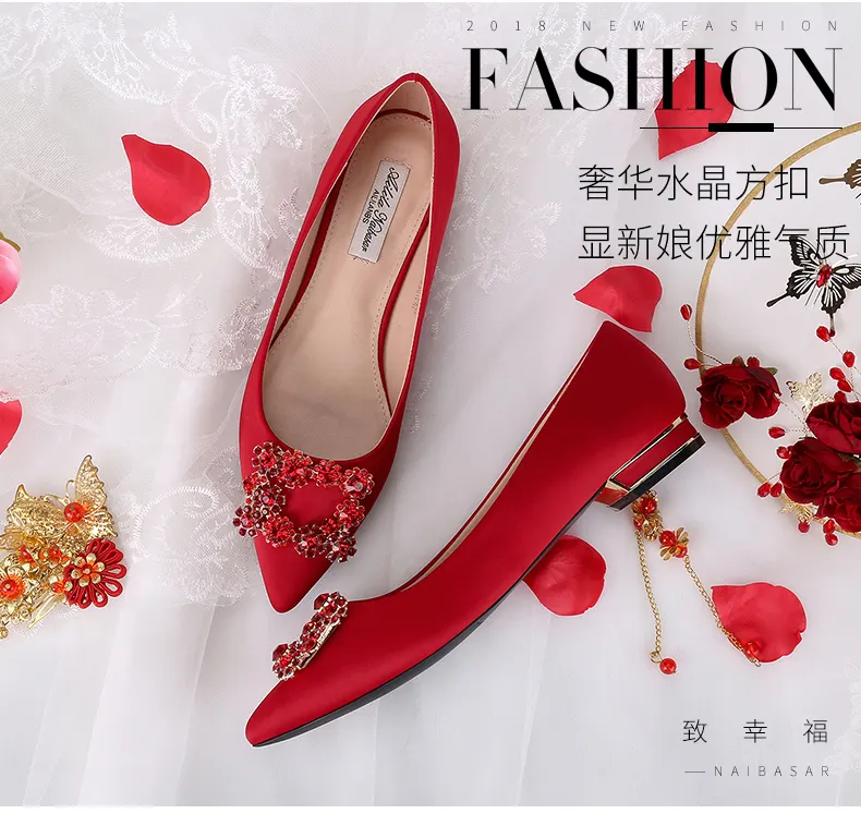 red flat shoes for wedding