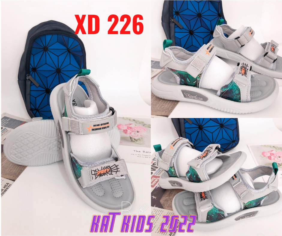Sandal bé trai - dép quai hậu bé trai size 31-36 2022 - katkids