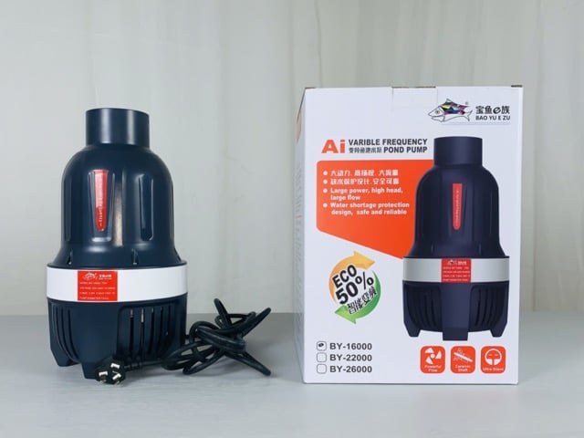 Máy bơm nước hồ koi baoyu by-16000l/h-22000l/h-26000l/h