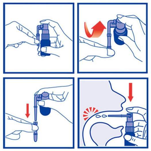 Chai xịt họng Kobayashi Nhật Bản 15ml - Vị Bạc Hà