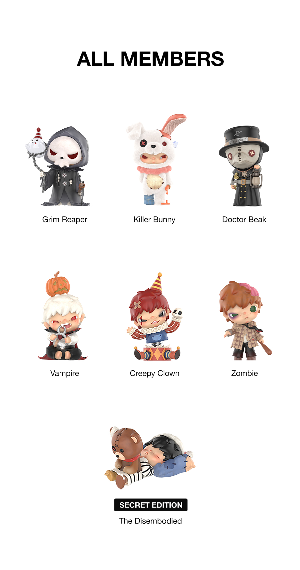 POP MART Hirono Monsters' Carnival Series Figures Blind Box