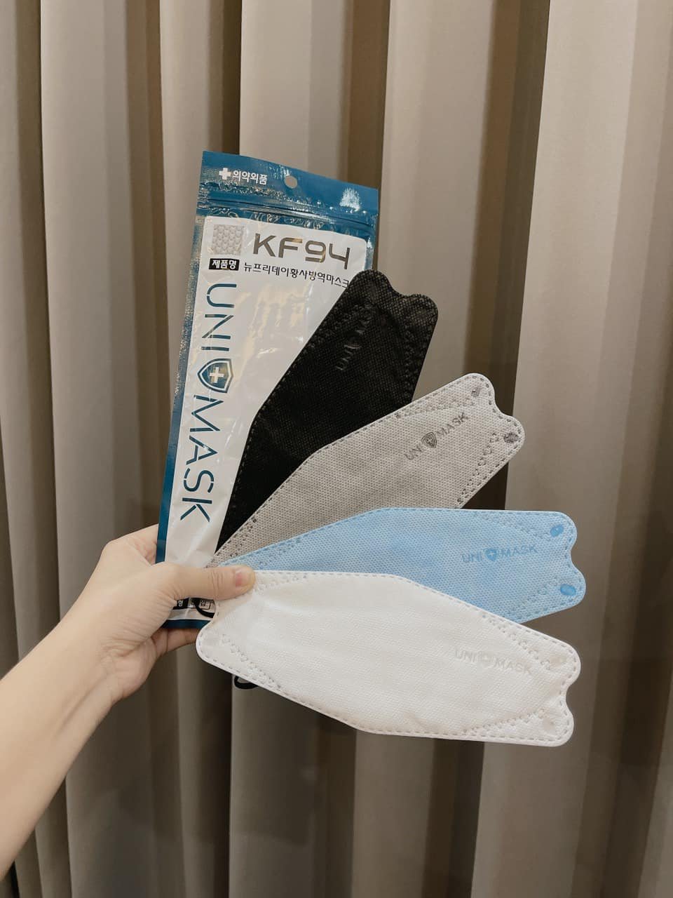 Combo 50c khẩu trang kf94 unimask