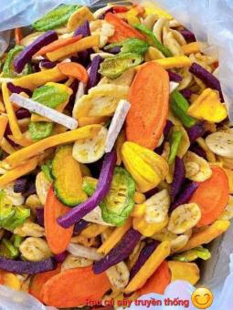 Rau củ quả sấy thập cẩm Đặc sản 5S
