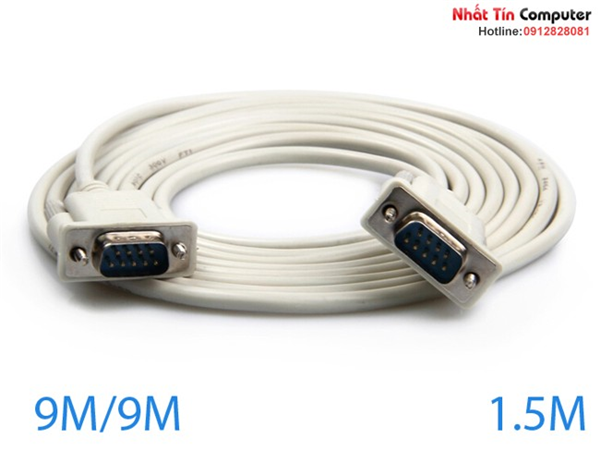 Cáp com to com 9 pin 1.5m dương-dương 9m/9m giá rẻ