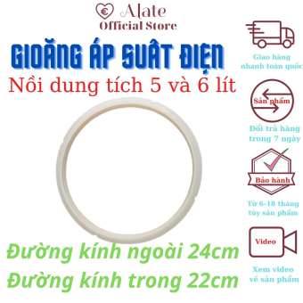 Ron cao su nồi áp suất điện Sunhouse từ 5 đến 6 lít, Gioăng silicon chịu nhiệt và áp suất cao, hàng chất lượng, giá rẻ, miễn phí giao hàng