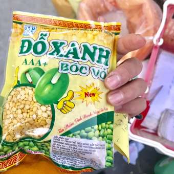 200gr Đỗ xanh bóc vỏ gói Xuất Khẩu