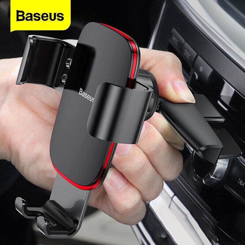 Baseus Giá Đỡ Điện Thoại Trong Xe Ô Tô Cho Cửa Gió Xe Hơi/Khay CD Trọng Lực Kẹp Giữ Điện Thoại Hình Ô Tô Cho Điện Thoại Trong Xe Hơi Cho iPhone Samsung Xiaomi Giá Đỡ Di Động Điện Thoại Xe Hơi