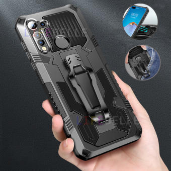 Ốp Lưng LIFEBELLE Ốp Cho Realme 5 5i 5S 5 Pro 6 6i C3 C2 C1, [Kẹp Thắt Lưng & Giá Đỡ] Ốp Điện Thoại Chống Sốc Cấp Quân Đội Ốp Lưng Nhựa Cứng & TPU Mềm Ốp Điện Thoại Bảo Vệ Toàn Thân Đa Chất Liệu