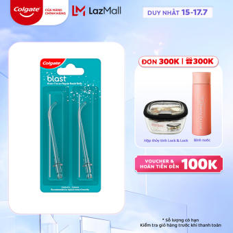 Bộ 2 đầu tăm nước Colgate thay thế - Phụ kiện cho máy tăm nước Colgate nhỏ gọn, bỏ túi