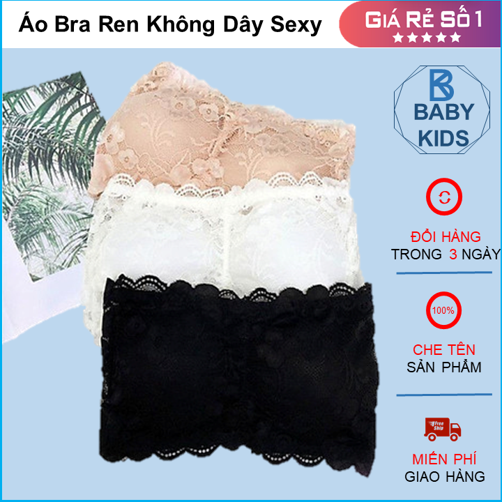 Áo bra ren không dây sexy