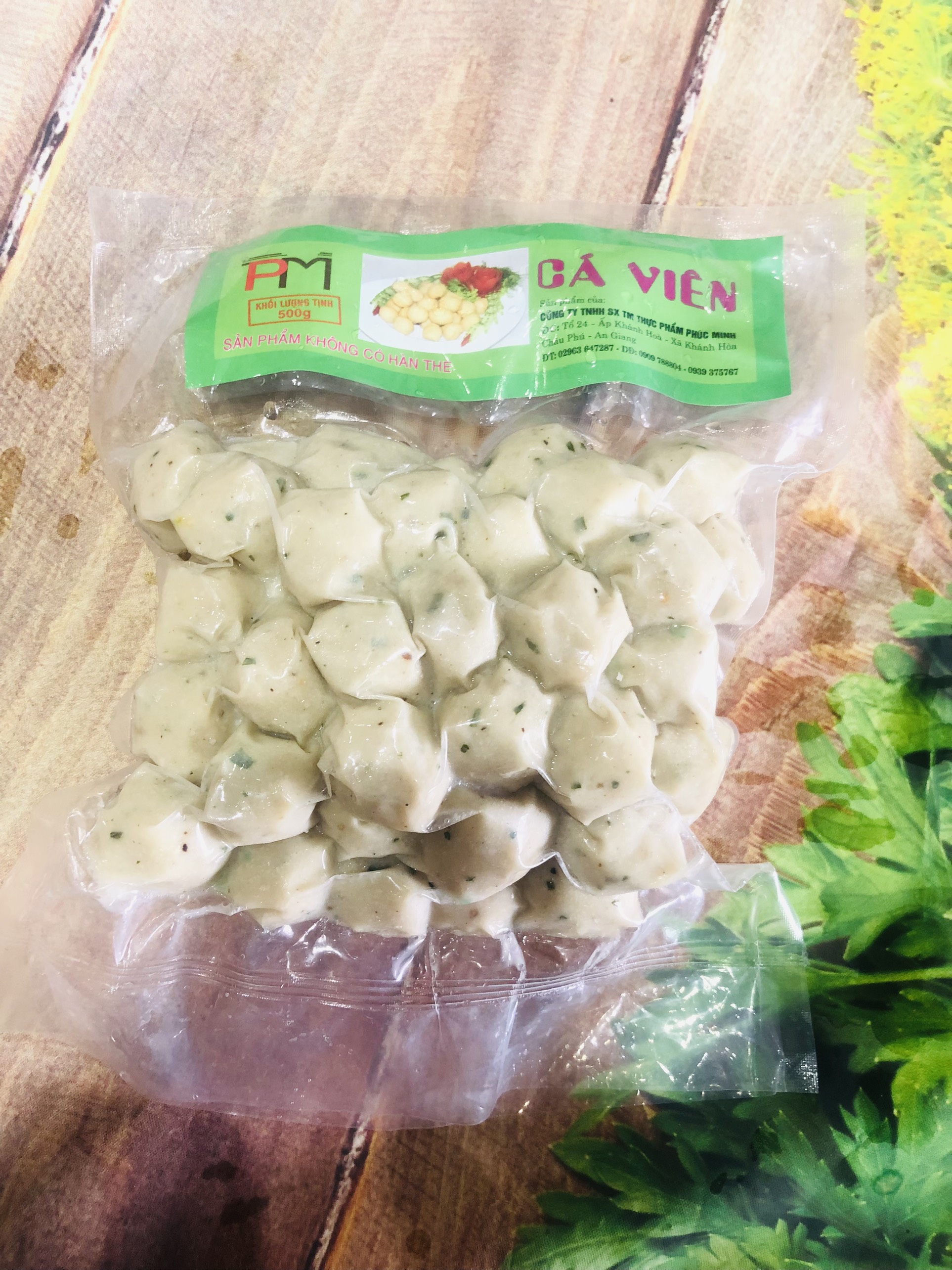 1kg cá viên tiêu đen thơm ngon bỗ dương
