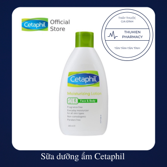 Sữa dưỡng ẩm toàn thân và da mặt Cetaphil dành cho mọi loại da 200ml