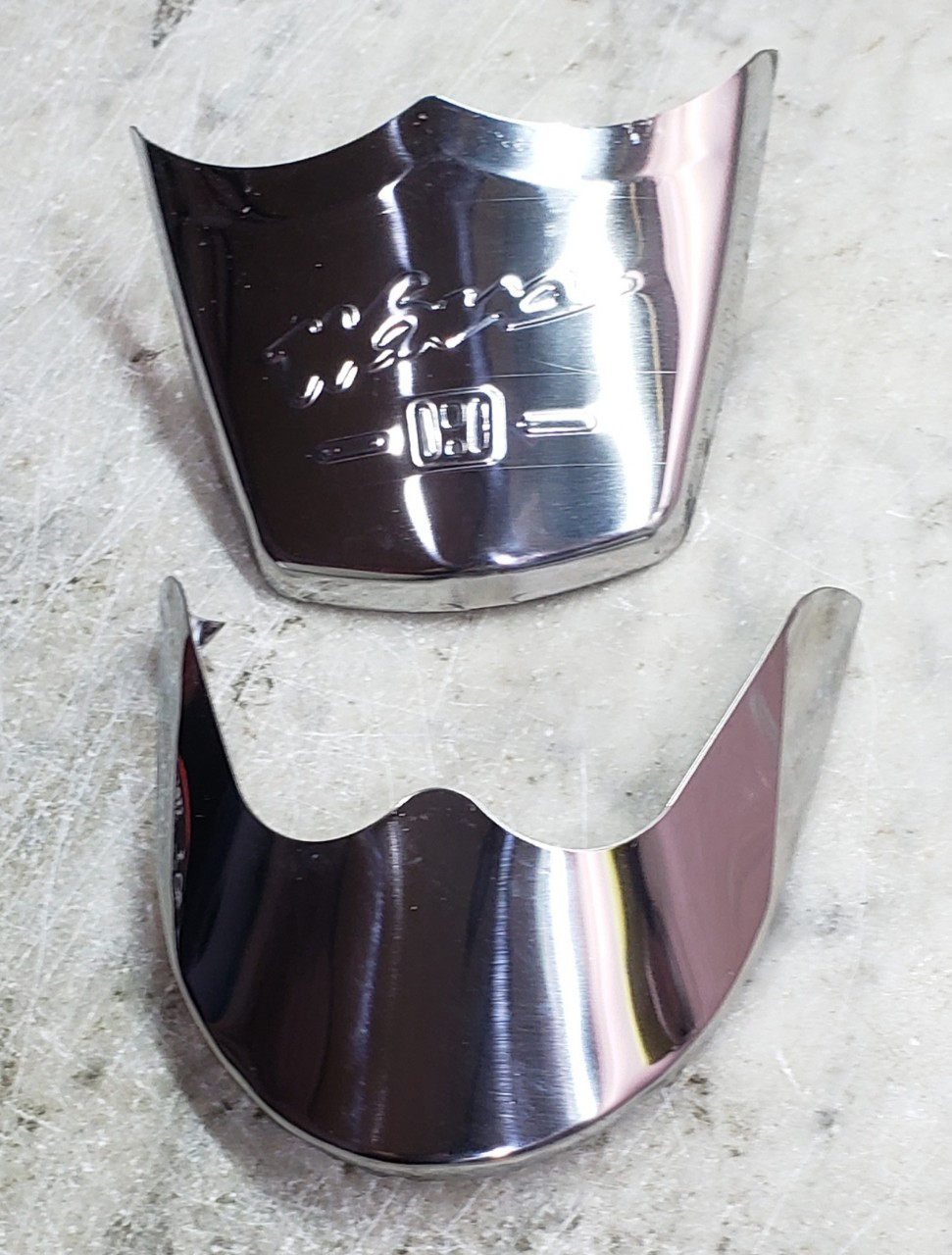 Bộ mỏ đuôi dè wave alpha 2017 - 2019 inox