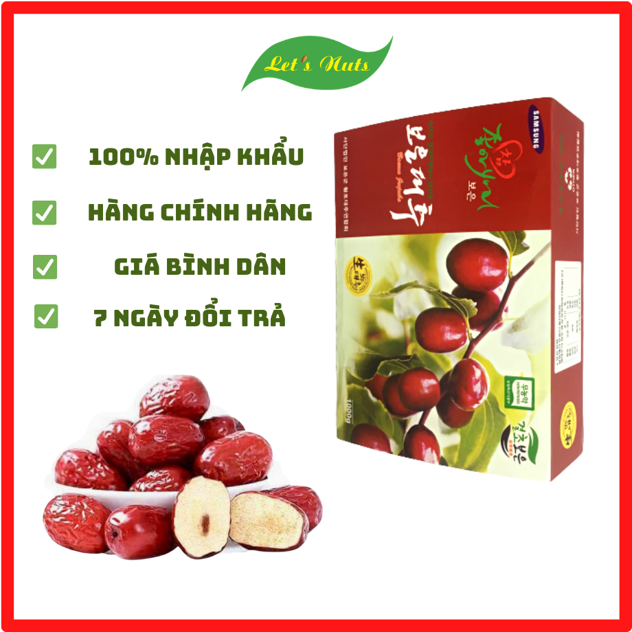 [HCM]Táo Đỏ Hàn Quốc Hộp 1kg Chuẩn tặng quà