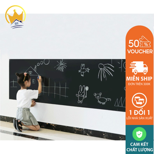 Decal bảng đen viết phấn