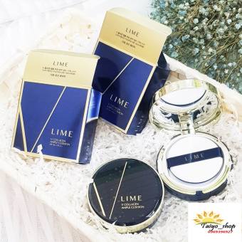 Phấn Nước Lime V COLLAGEN AMPLE CUSHION - Hộp Xanh