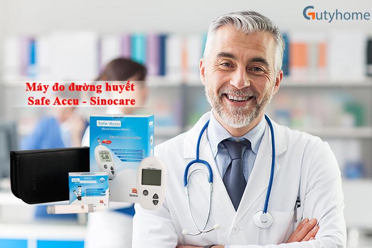 Máy đo đường huyết Safe Accu - Sinocare Đức Máy đo đường huyết Chính hãng Cho kết quả nhanh, độ chính xác cao, tin cậy.