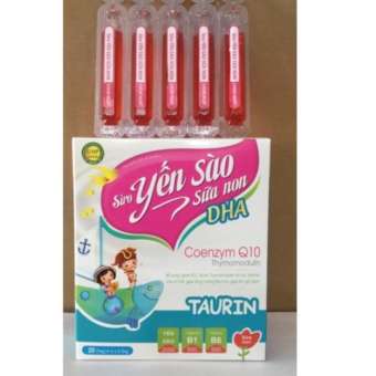 Siro Yến Sào Sữa Non DHA hỗ trợ tiêu hóa, giúp ăn ngủ ngon, bổ sung vitamin, khoáng chất cho cơ thể, tăng cường sức khỏe