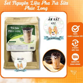 Set Nguyên Liệu Pha Trà Sữa Phúc Long 350g - Ăn Vặt 492