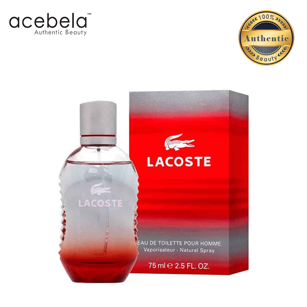 Mens lacoste red aftershave deals
