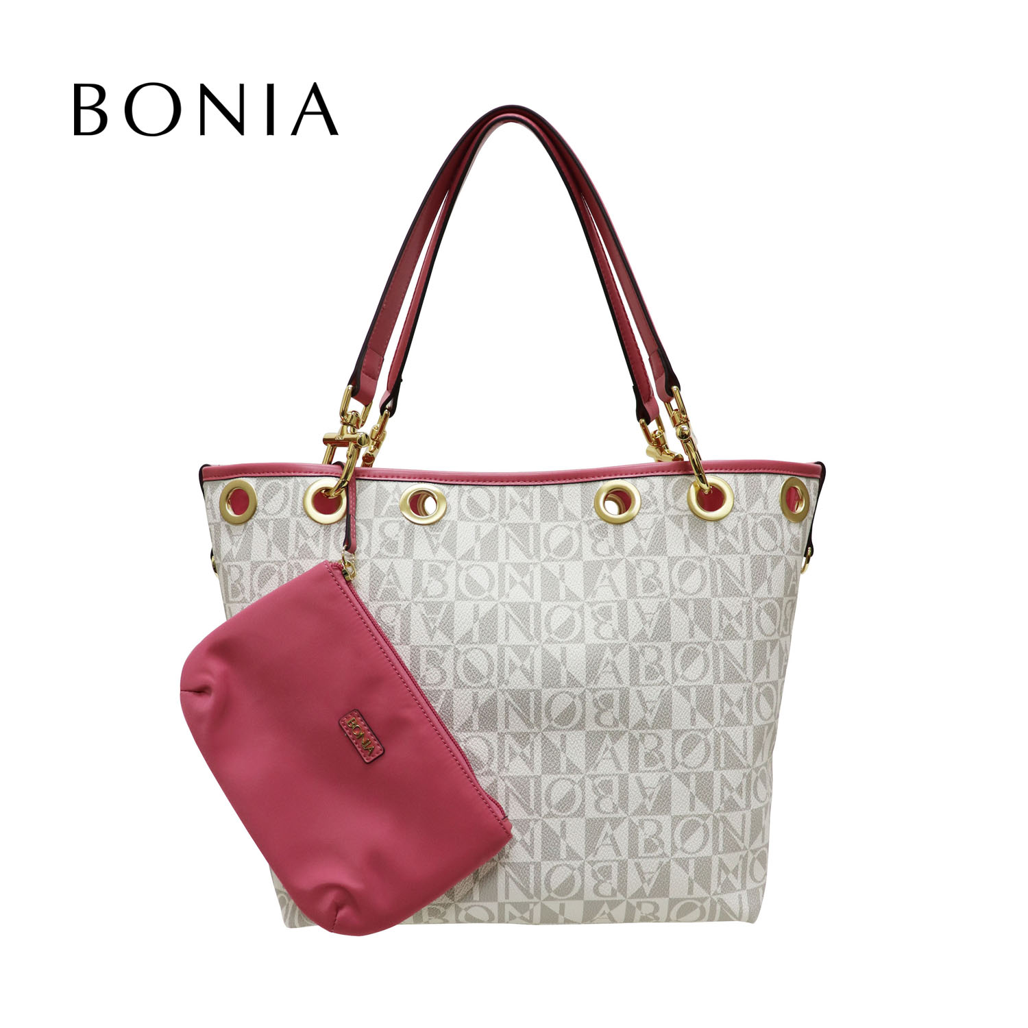 Bonia monogram tote bag authentic guaranteed, Women's Fashion