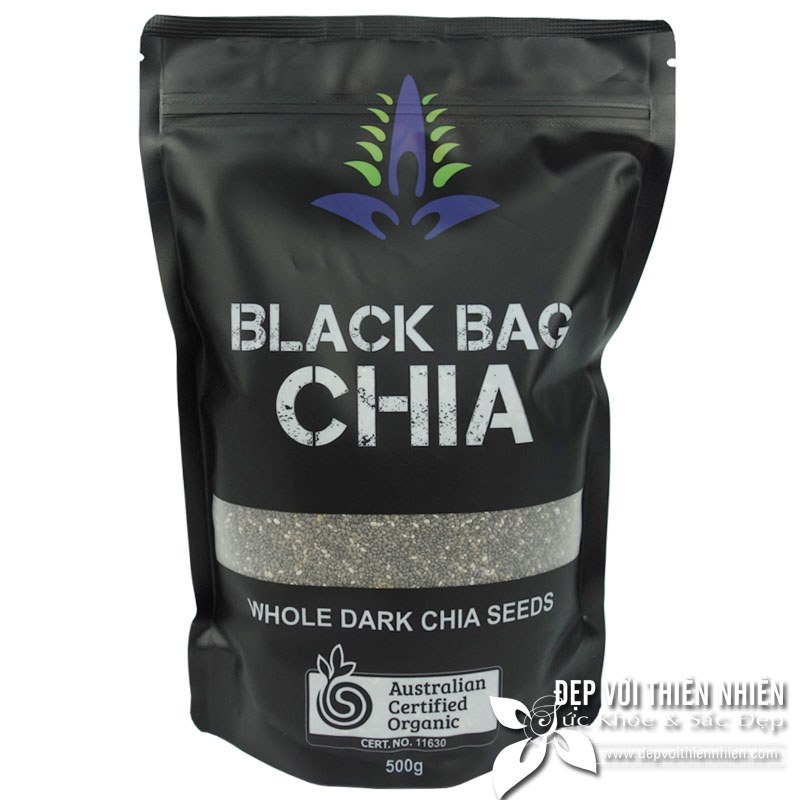 500g Chia BLACK BAG CHIA