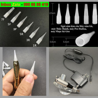 Ngòi xăm Máy xăm Gù, Máy Giantsun, Máy Thần Thánh, máy xăm Nhựa Sài Gòn, máy xăm Pro Mailisa, Máy Traiyi