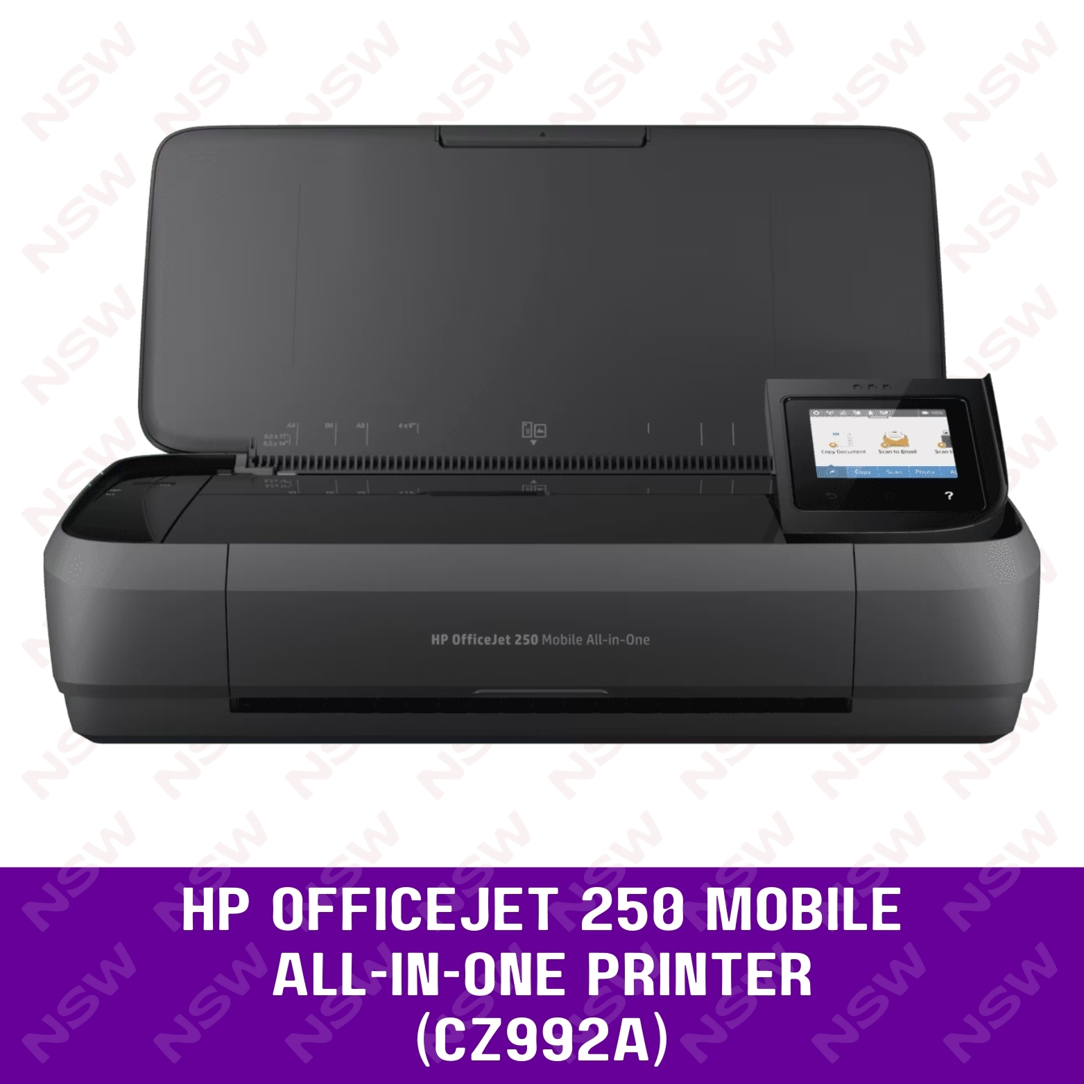 Hp Officejet 250 Mobile Printer - Wireless, Compact, Print Scan