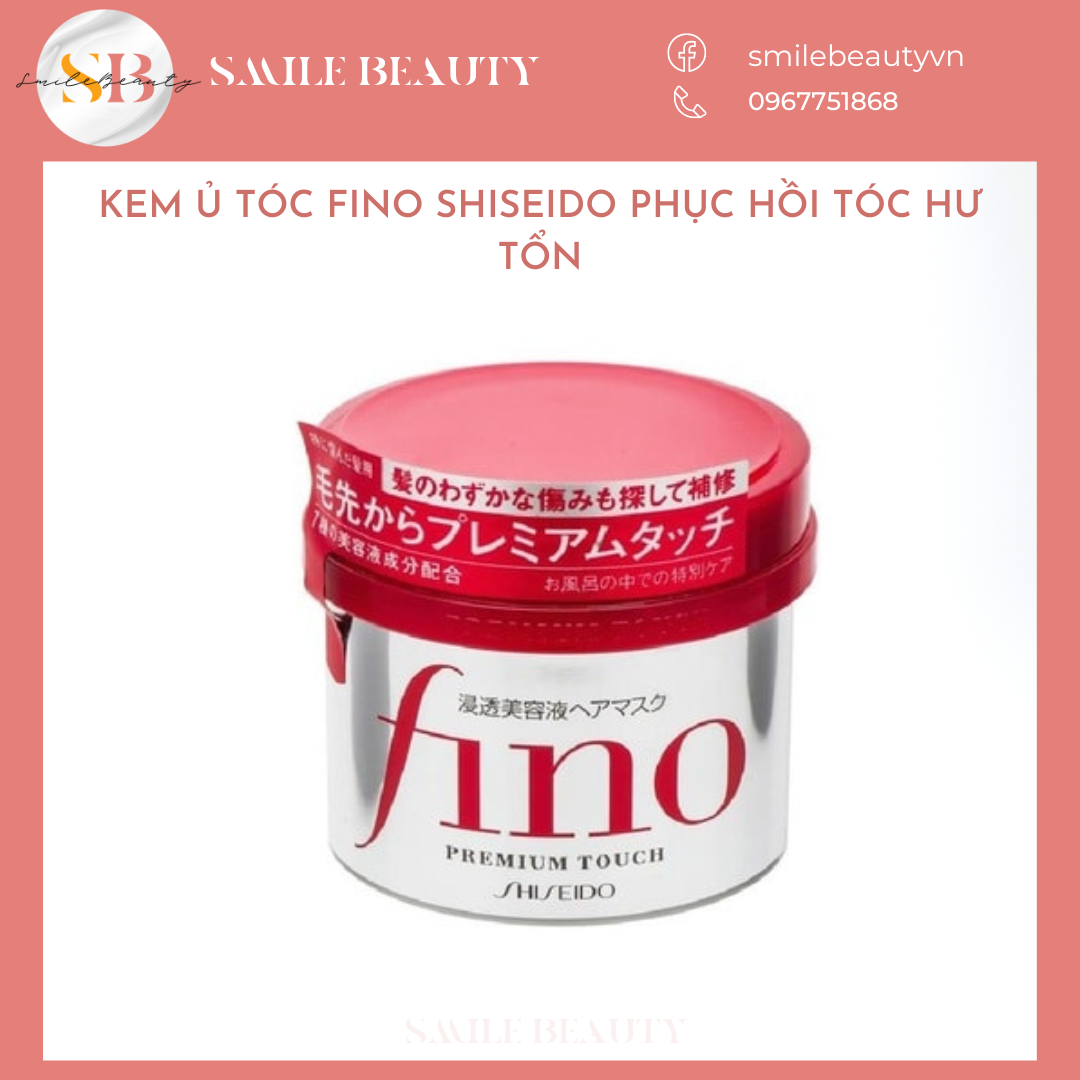 Kem ủ và hấp tóc Fino Shiseido​