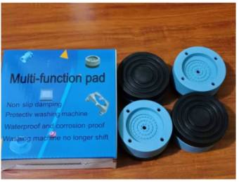 Bộ 4 miếng đệm cao su lót chân máy giặt chống rung, chống ồn, Chống Chạy