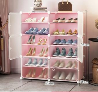 ⭐Mới về⭐TỦ NHỰA 6 Ô 12 NGĂN RIÊNG BIỆT THOẢI MÁI ĐỰNG GIẦY DÉP, TIẾT KIỆM DIỆN TÍCH. TẶNG KÈM CHỐT THEO ĐƠN.