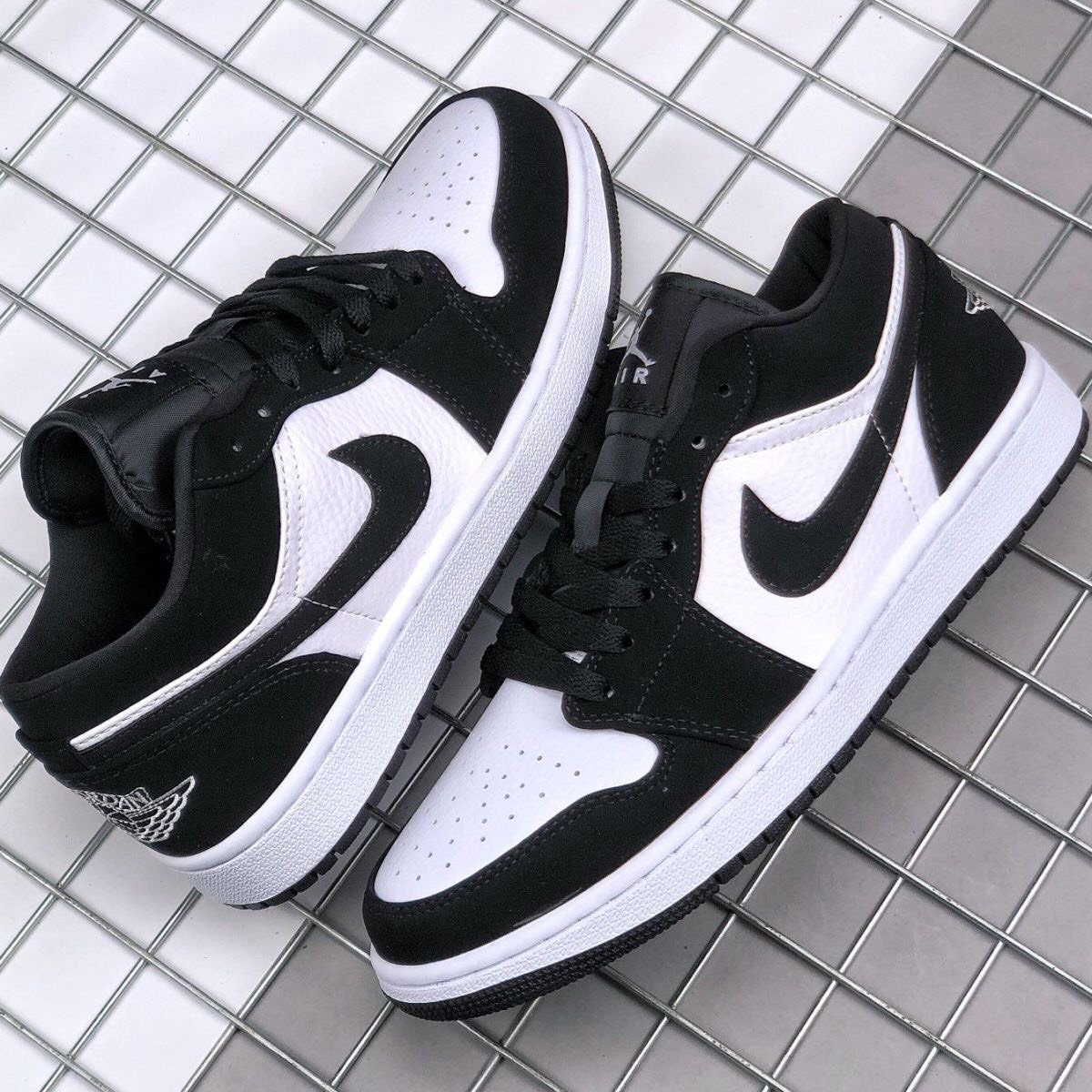 Giày Joran 1 đen cổ thấp Hot trend thể thao sneaker nam nữ, Giày JD1 đen thấp cổ dùng đi học,đi chơi