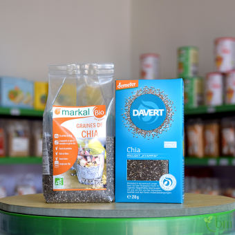 Hạt chia hữu cơ markal/davert 210g