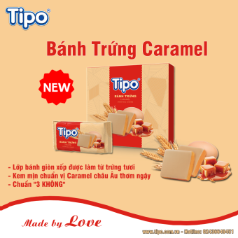 Bánh Trứng Tipo Caramel 250g