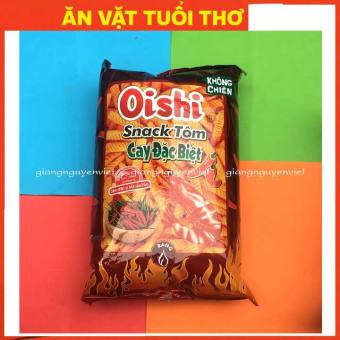 Bim bim Snack Tôm Cay Đặc Biệt 75g Siêu to khổng lồ
