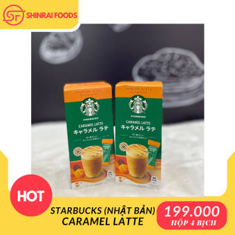 Cà phê hòa tan Starbucks-đủ vị (Hộp 4 gói x 14g)