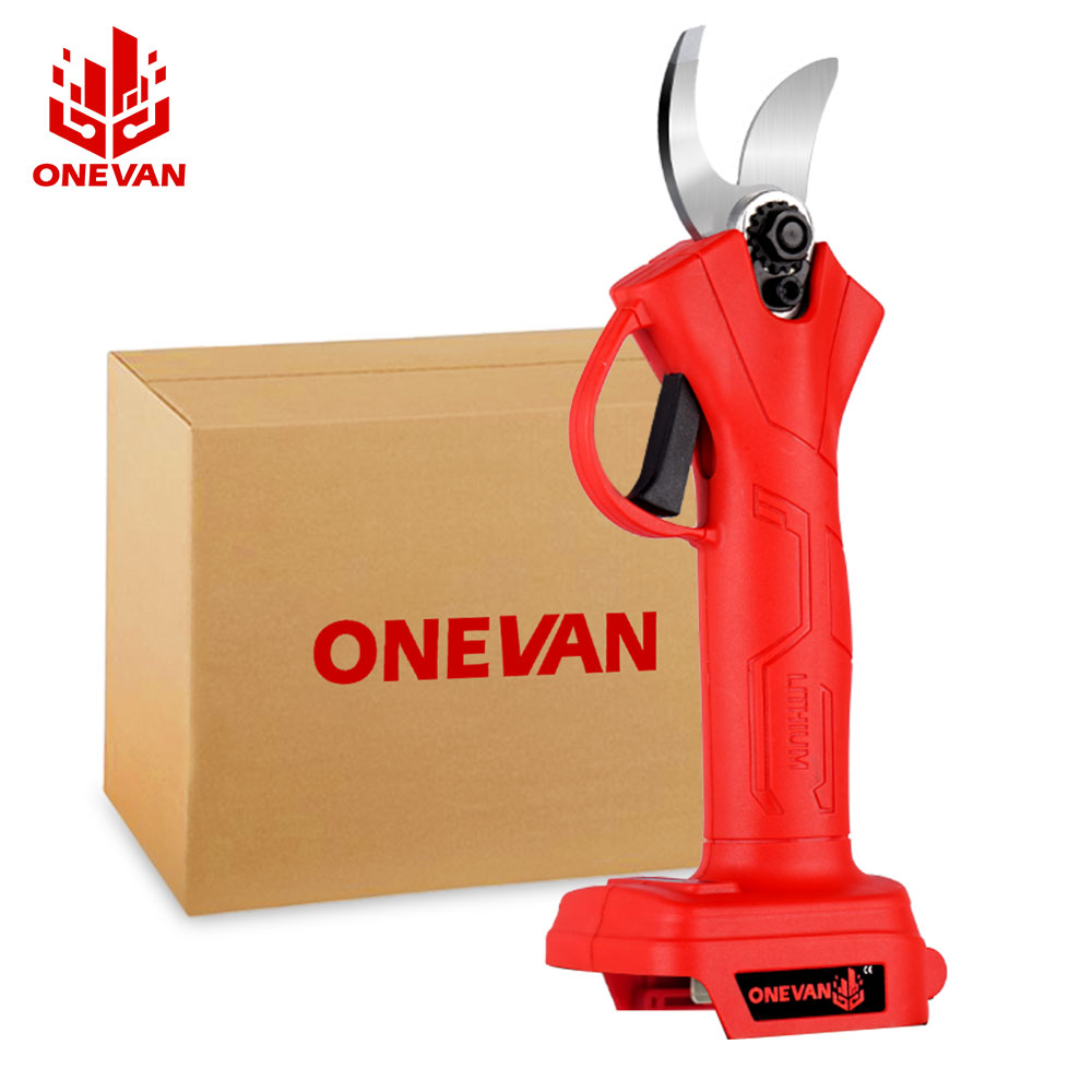 Kéo cắt tỉa điện cầm tay không dây 4 bánh 40mm, máy cắt cây cảnh máy cắt cành cây làm vườn dụng cụ làm vườn hiệu quả cho makita pin 18v